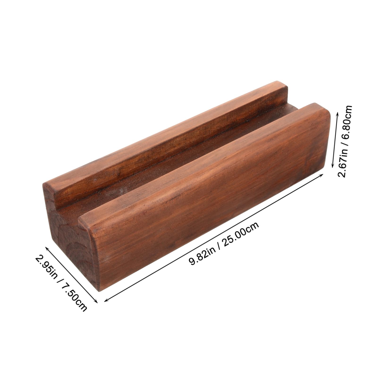 TEHAUX Elegant Wooden Full Length Mirror Stand Holder for Home Decor Artwork Display