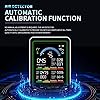 Professional Indoor Air Quality Monitor with AQI,10 in 1 Portable Detector for PM2.5 | PM10 | CO2 | TVOC | HCHO | Temp | Hum for Home Cars Plants Pets Hotel (White)