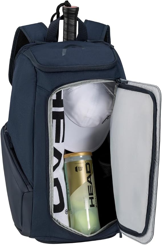 HEAD Unisex Adult Pro Backpack 28L Tennis Backpack Navy