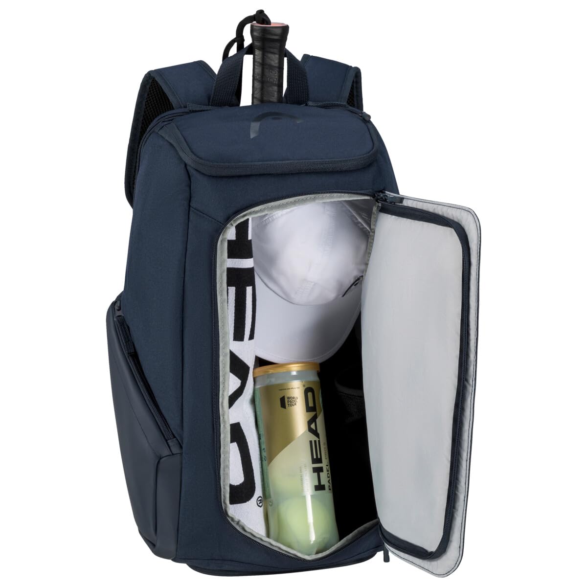 HEAD Unisex dorosły Pro plecak 28L plecak tenisowy granatowy, granatowy, 28 Long, Sportowy, Funkcjonalny