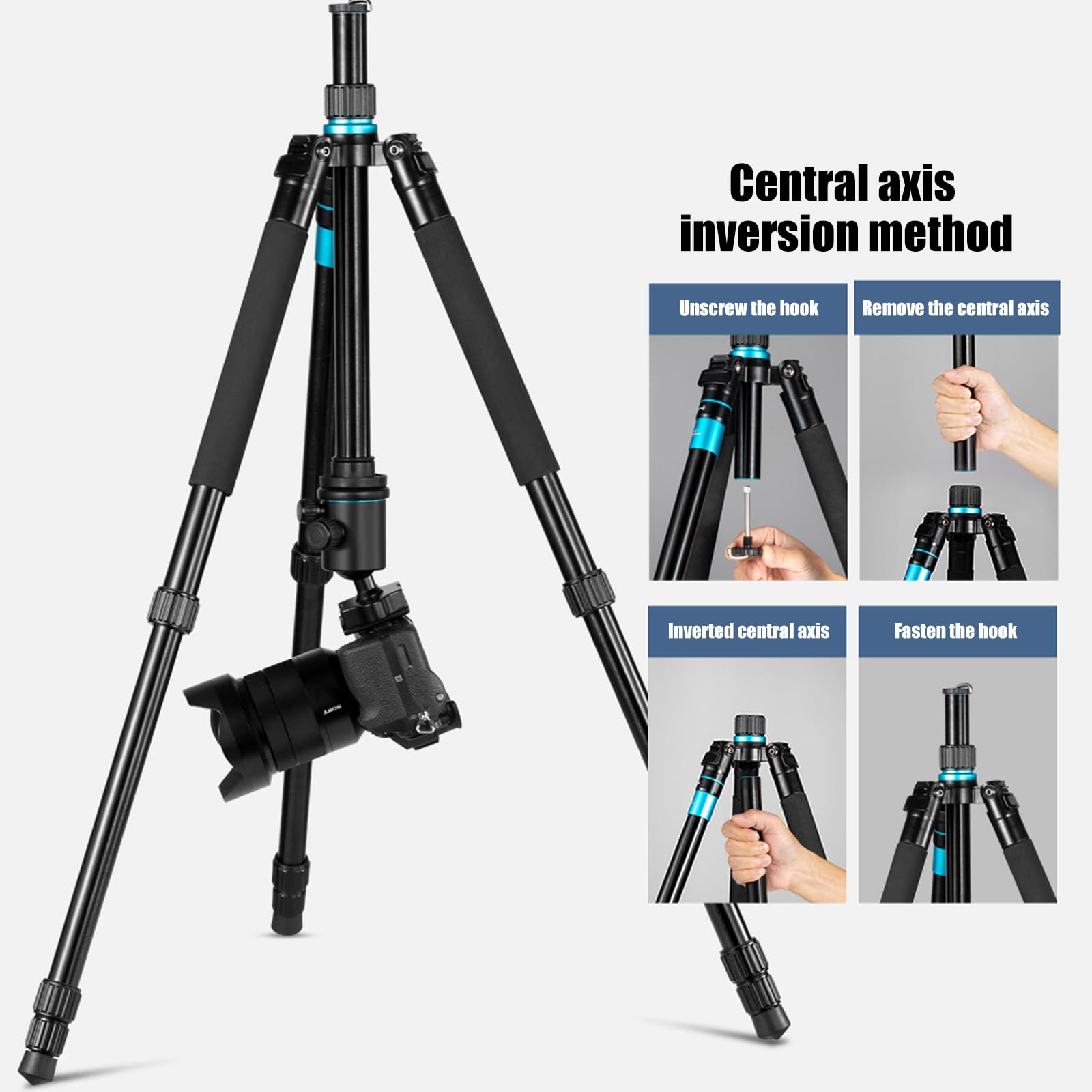 Trípode para teléfono Selfie Stick Extensible Soporte para teléfono móvil Adecuado para teléfonos Accesorios de cámara trípode de Altura Ajustable