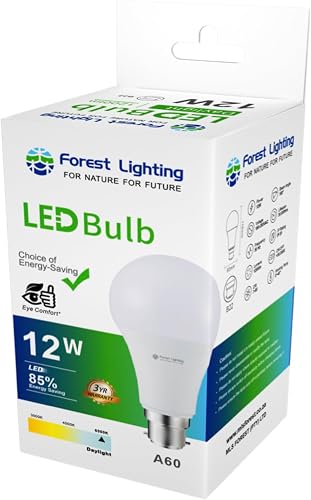 12W A60 Bulb B22 -Daylight
