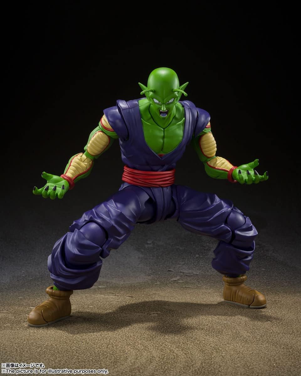 TAMASHII NATIONS - Dragon Ball Super: Super Hero - Piccolo Super Hero, Bandai Spirits S.H.Figuarts Action Figure