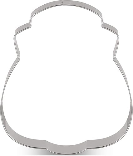 Janka J. Cookies - Cortador de galletas de cara de enfermera Betty - 4 x 4.6 pulgadas - Acero inoxidable