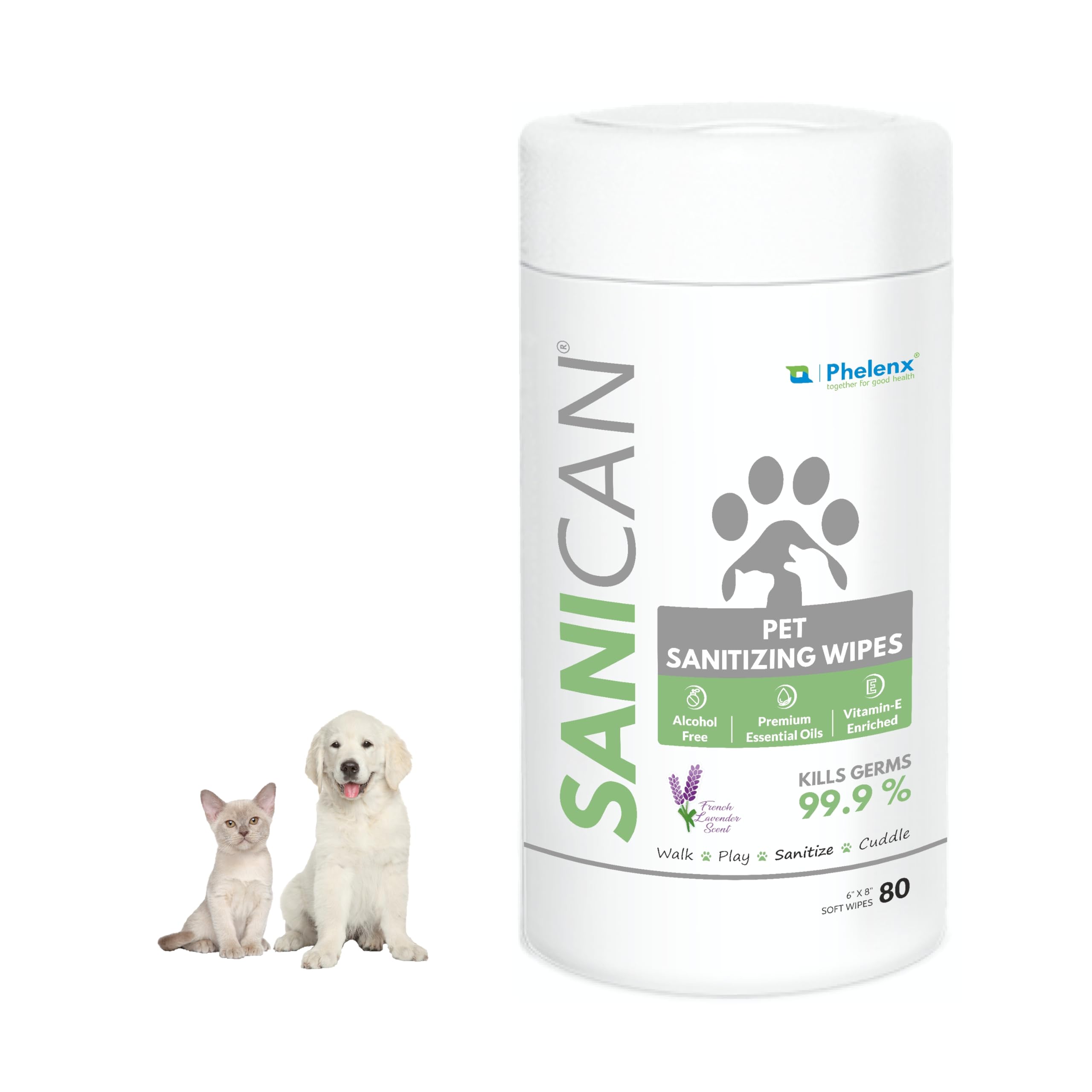 India’s First Lick Safe, Alcohol-Free Sanitizing Wipes