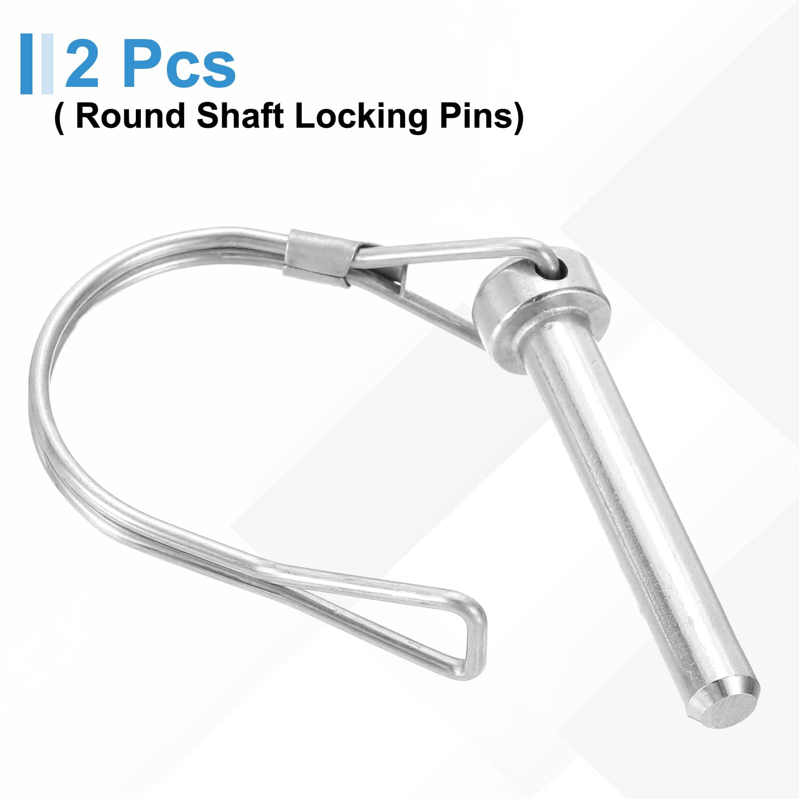 Stainless Steel Trailer Coupler Pins - Secure Your Load -3 Stainless Steel Trailer Coupler Pins - Secure Your Load -3