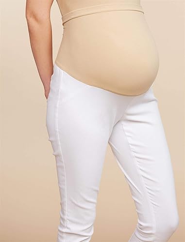 Miniatura 4 de Motherhood Maternity Pantalón de maternidad cómodo súper elástico sobre el vientre ajustado casual para el trabajo Xs-3X