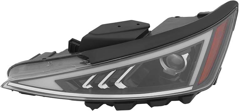 Halogen Headlight Assembly for 2019-2020 Hyundai Elantra Eco/Value Edition NOT FOR SE/SEL/Limited/Sport Models with DRL, Head Light Left Driver Side OEM 92101F3500