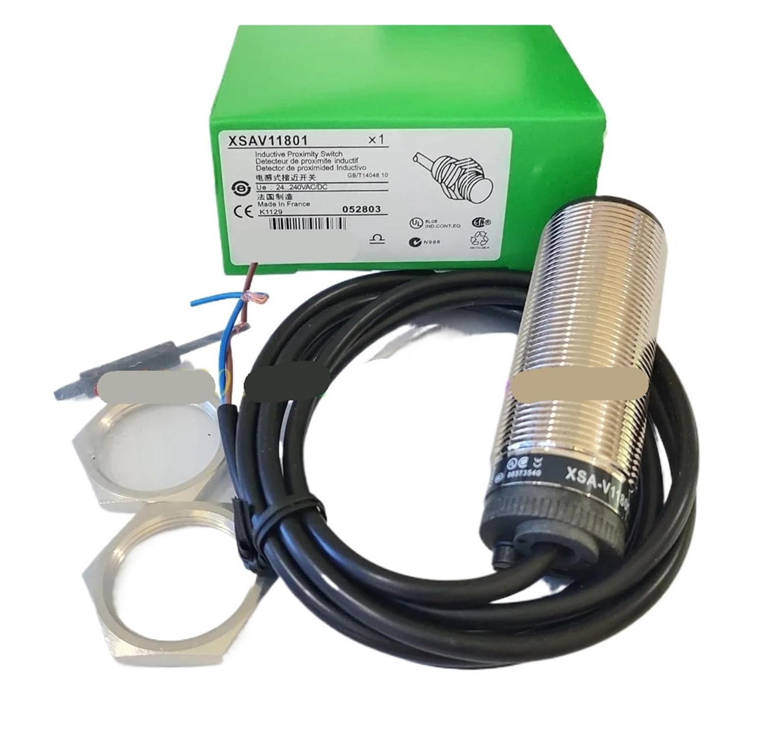JHPWKRMU Sensor XSAV11801 M30 Proximity Switch
