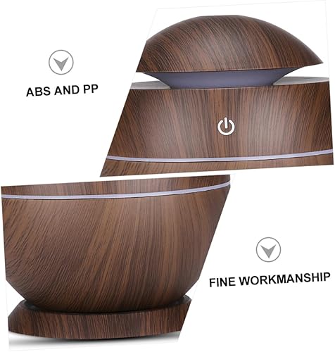 Miniatura 7 de Mini USB Humidificador Difusor Diseño Grano Portátil Silencio Operación para Dormitorio Oficina Coche Apagado Automático Uso Seguro