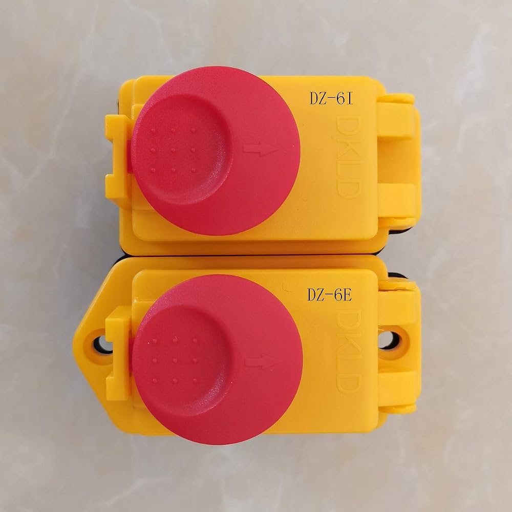 Interrupteur électromagnétique DKLD DZ-6 5 Broches - Protection Coupure Tension 250V 16A
