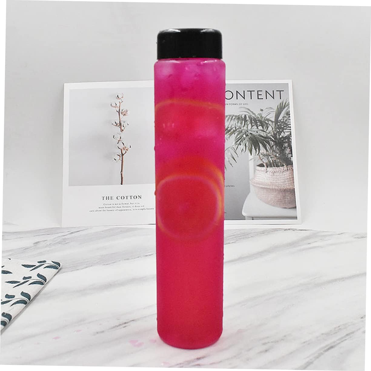 12pcs Transparent Pet Beverage Bottles Disposable Juice Storage Containers for Water for Daily Use Food-grade Quality Comfortable Grip and Visibility