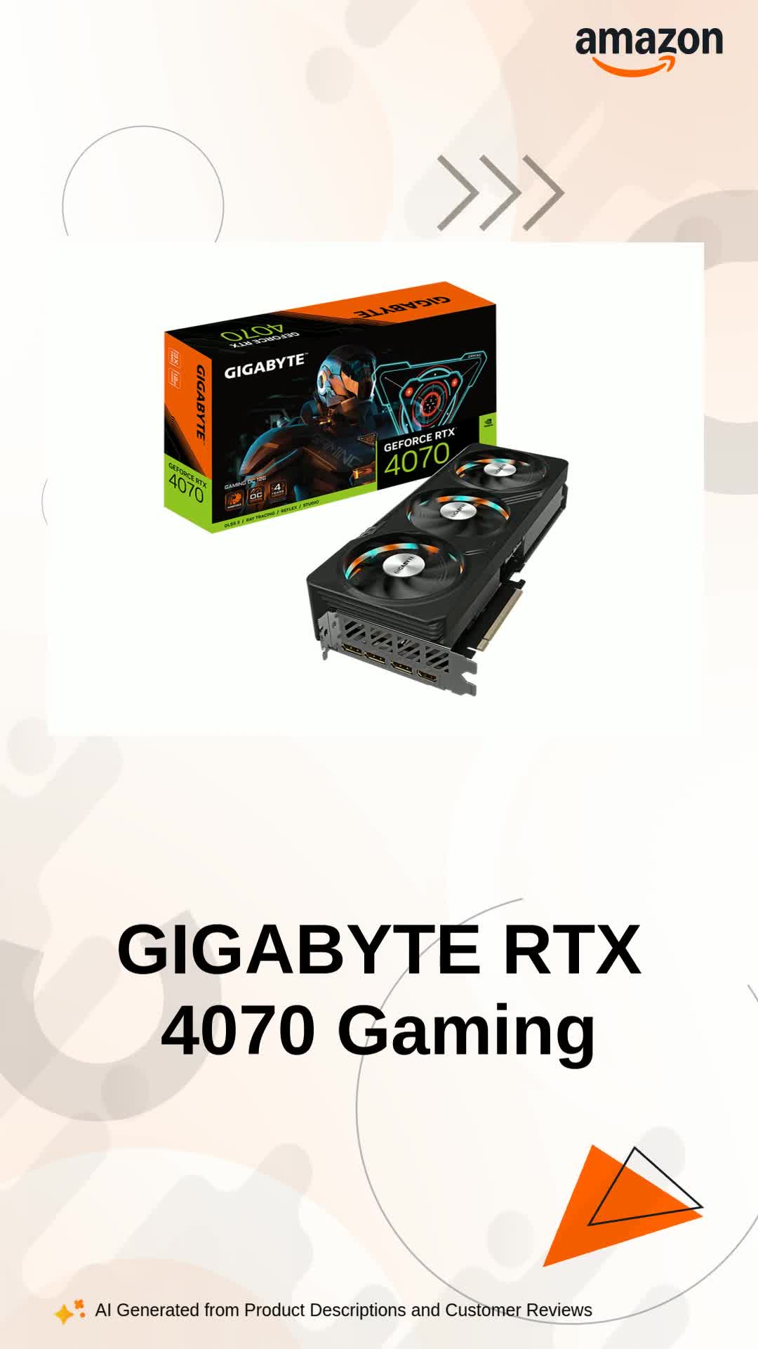Amazon.in: Buy Gigabyte GeForce RTX 4070 Gaming OC 12G Graphics