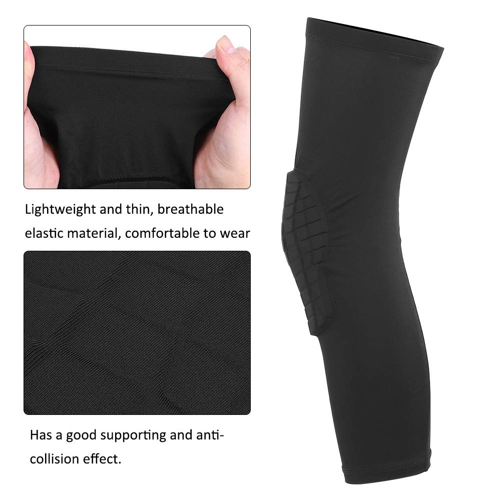 OKAT Genouillère cellulaire, genouillère de Sport Bon Maintien et Anti-Collision avec matériau élastique pour la Course à Pied et Les Sports de Plein air pour Adultes