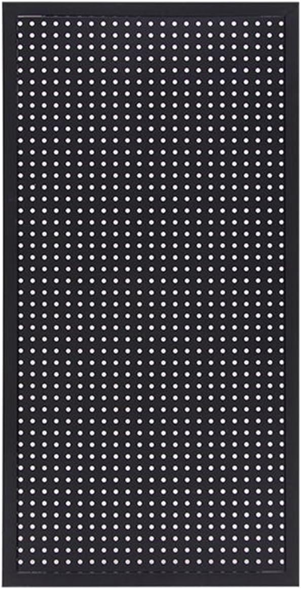 Pegboard Wall Storage Shelf,Pegboard Wall Mount，Kitchen Organizer, Mount Display Pegboard,Craft Organizer Storage Kit for Garage Craft Workshop Workbench Hobby Office(Black,32x39in -3pcs)