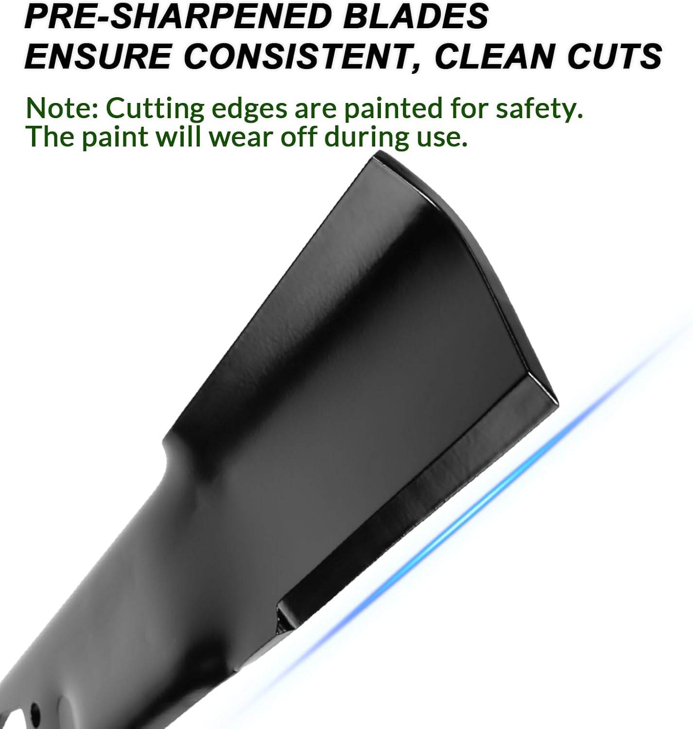 2-Pack 21" Mulching Mower Blades Replacement for Cub Cadet MTD Troy-Bilt 742-05177-L 742P05177-L 490-110-C198 Craftsman CMXGZAM110199, Fits 42" Deck XT1 LT42 XT2 LX42 Z5200