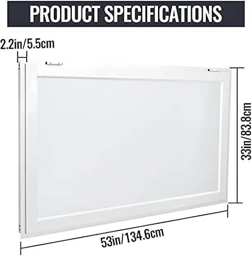 Miniatura 8 de Ventana de concesión, ventana de servicio de camión de alimentos de aleación de aluminio con 4 ventanas corredizas horizontales y puerta de toldo y