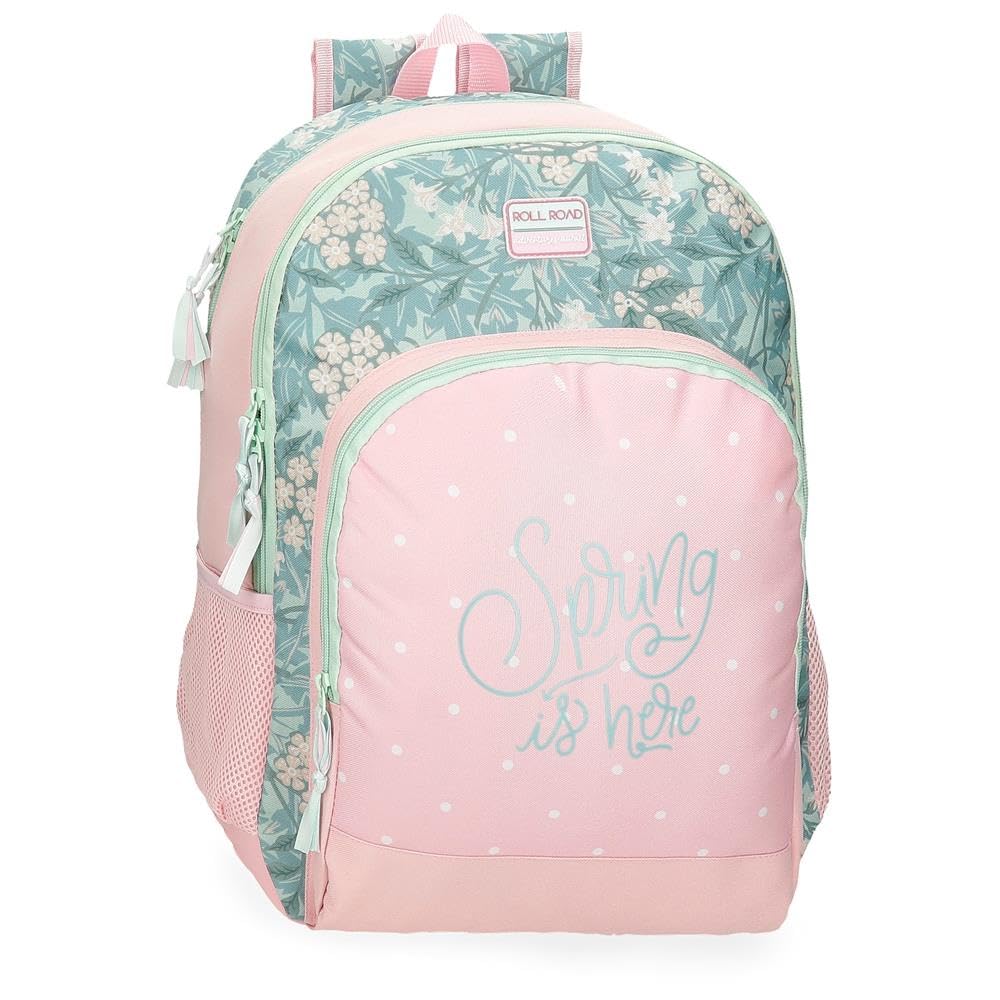 ROLL ROAD Spring is here maleta de cabina, maleta infantil,Fabricada en ABS, un material resistente y ligero