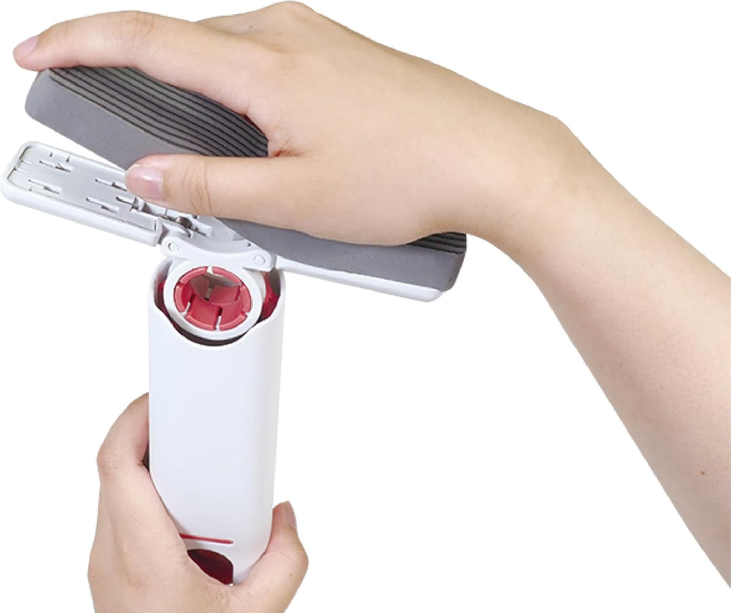 HAC 3902 Magic Window, Mini Mop Removable, Multi-Functional, Freestanding, Wall Hanging, Angle Adjustable, Dehydration, Compact, Approx. W 2.6 x D 2.0 x H 10.0 inches (6.5 x 5 x 25.5 cm) (Box)