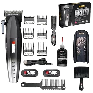 Kit Máquina de Cortar Cabelo Wmark NG-2038 Bivolt