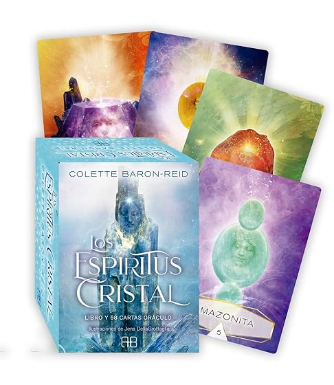 Los Espíritus Cristal. Libro y 58 Cartas