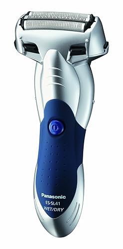 Panasonic ES-SL41-S Arc3 - Maquinilla de afeitar eléctrica para hombre 3 cuchillas inalámbricas con recortadora desplegable incorporada