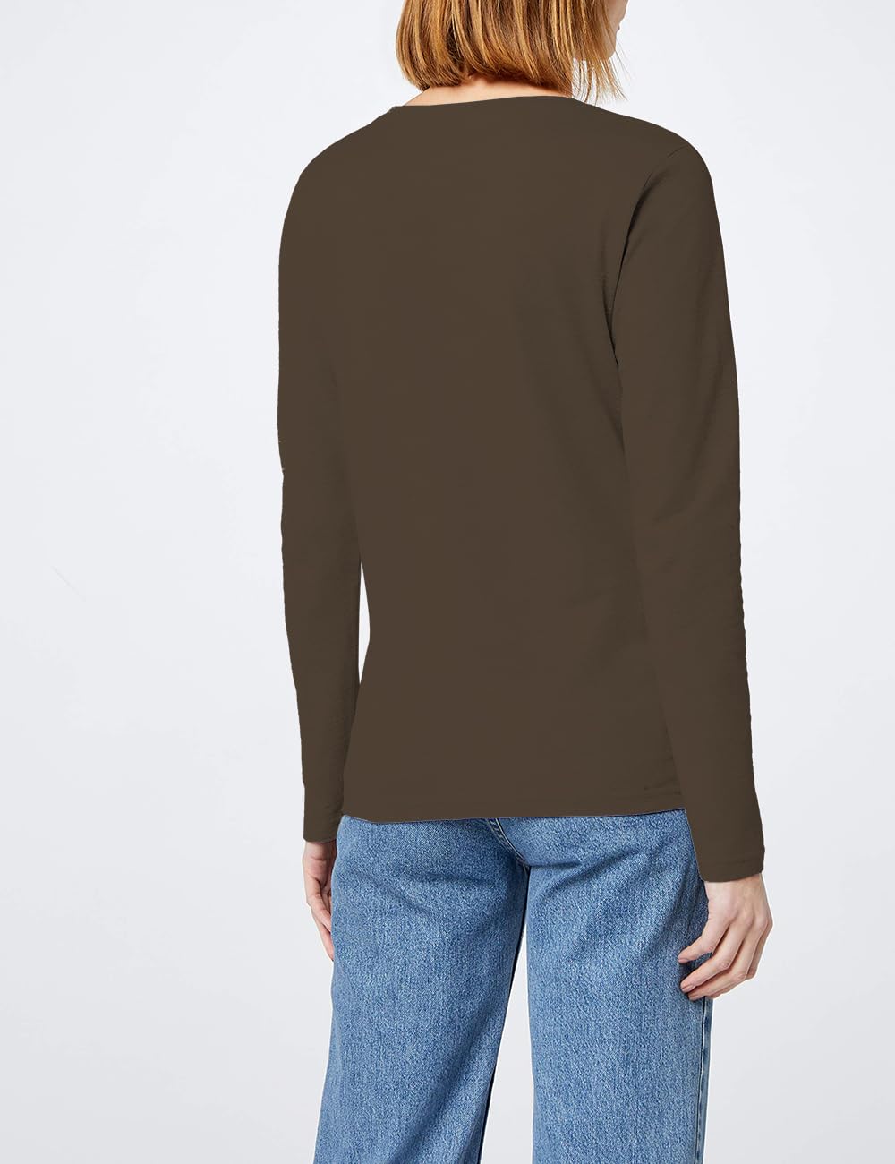 berydale Bd159 Maglietta a Maniche Lunghe Donna (Pacco da 3)