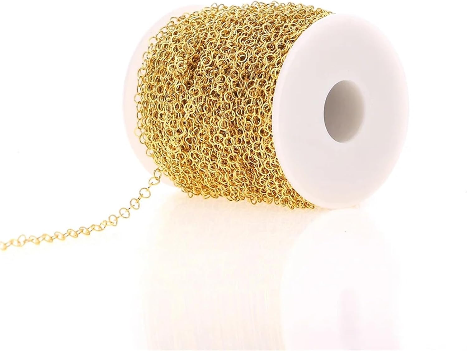 10M Stainless Steel Chain Hollow Round Findings DIY Jewelry Making Supplies