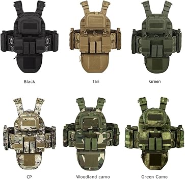 YAKEDA Tactical Training Vest with PALS System - Multi-Pocket