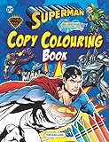 Il sauve beaucoup de gens des méchants grâce à ses pouvoirs spéciaux. Un cadeau idéal pour les admirateurs de super-héros, « Superman Copy Colouring Book » est un incroyable livre de coloriage pour se promener dans le monde amusant de Superman.