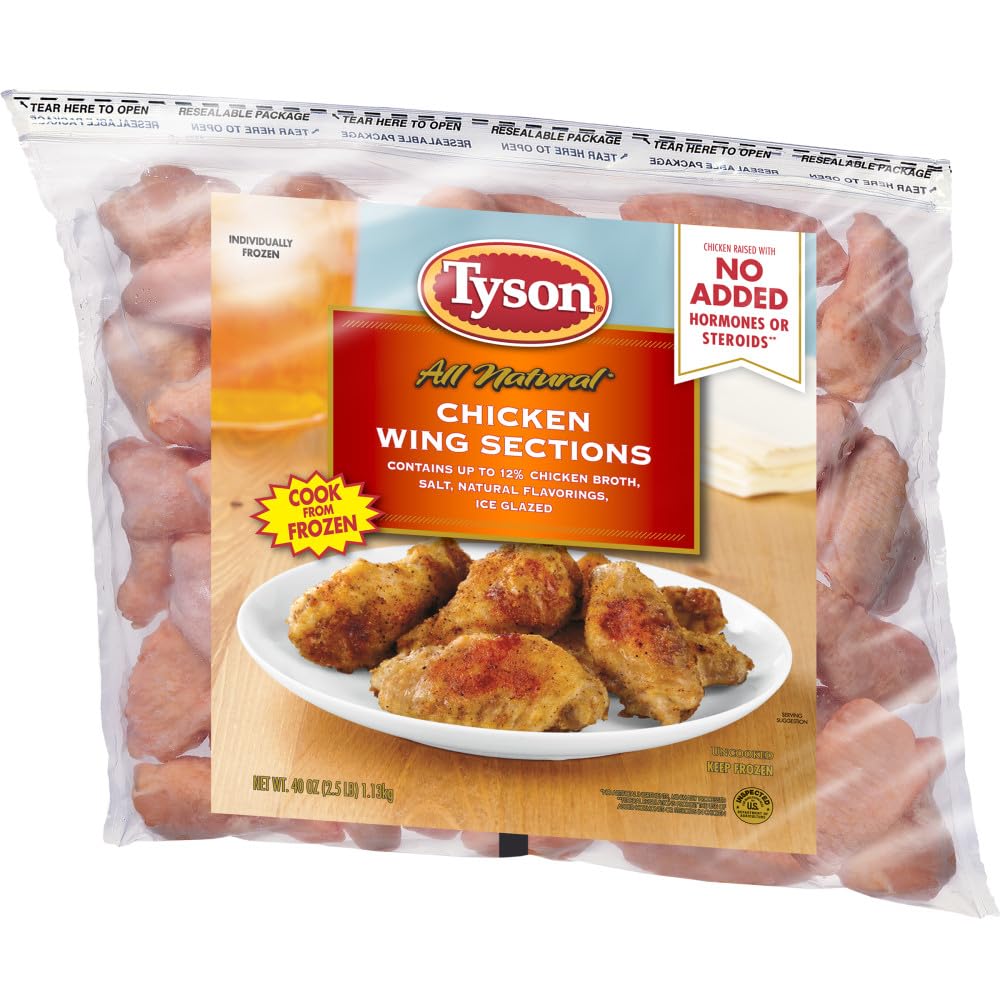 Tyson Chicken Wing Sections 2 5 Lb Frozen — view 4