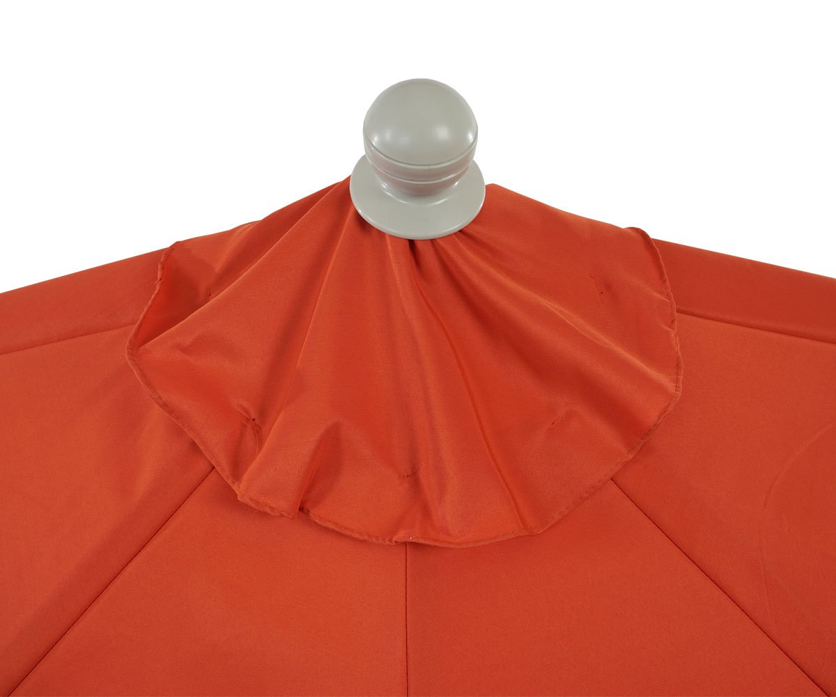 Mendler Aluminiowy półokrągły parasol, UV 50+.