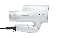 Vista 2 de Panasonic Nanoe - Secador de pelo compacto con boquilla oscilante de secado rápido para un cabello de aspecto más saludable, secadora plegable
