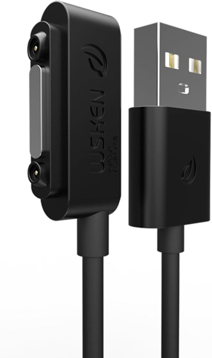 High Speed Magnetic USB Charging Cable for Sony Xperia Z1 , Sony Xperia Z1Mini, Sony Xperia Z1 Smartphone, Sony Xperia Z2, Sony Xperia Z2 Table, Sony Xperia Z3, Sony Xperia Z Ultra XL39h (Black)