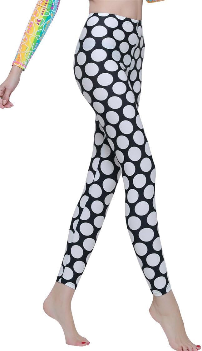 YEESAMAnkle Length Ladies Modest Swim Leggings - Long Swimming Diving Surfing Snorkeling Pants Yoga Running Sports Tights Trousers - Sun Protection