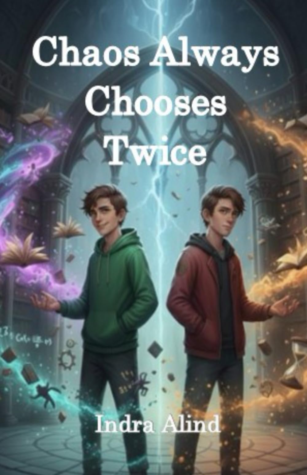 Chaos Always Chooses Twice (dark academia fantasy magic school twins prophecy fate adventure): A dark academia fantasy