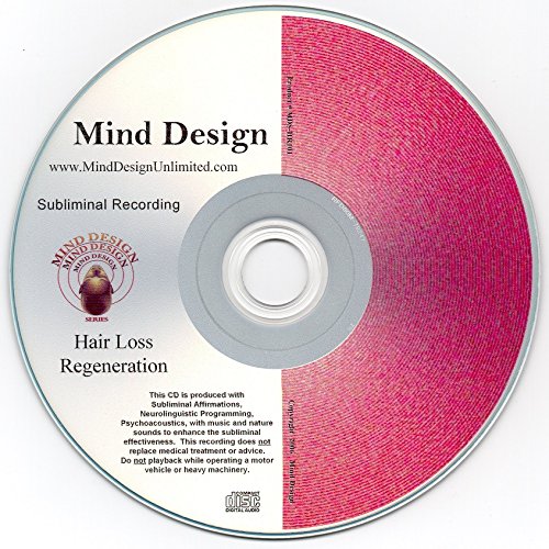 Hair Loss Regeneration Subliminal CD with (NLP) Neurolinguistic Programming imbedded in soothing music and calming sounds of ocean waves