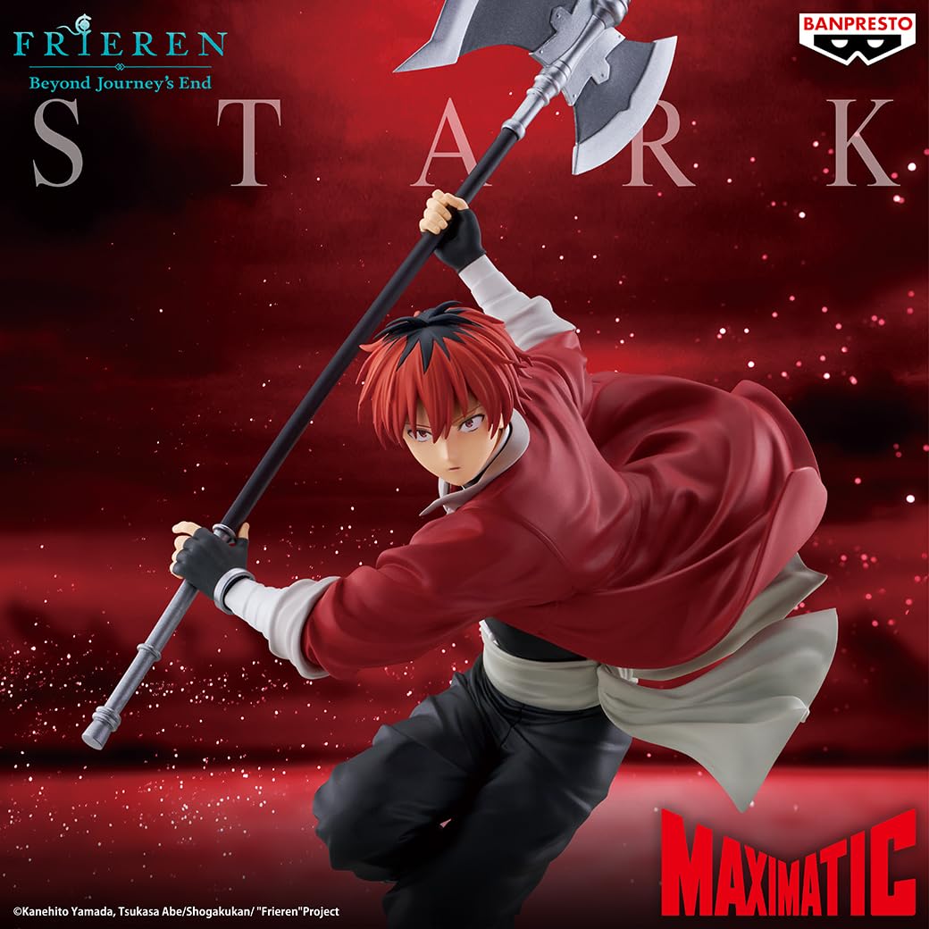 Banpresto Azione Stark Frieren: Beyond Journey'S End - Maximatic 29 cm - PZ69636P Multicolore - Figura da collezione - Ideale per gli appassionati di Anime