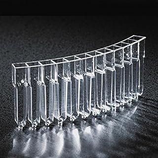 Globe Scientific 5121 Cuvette for Cobas Mira, Mira S, Mira Plus and Horiba ABX Mira Plus Analyzers, Individually Wrapped, Pack of 300