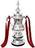 FA Cup Champions Trophy Replica Football League Trophies Home Table Decor Fan Gifts,61cm/24inch