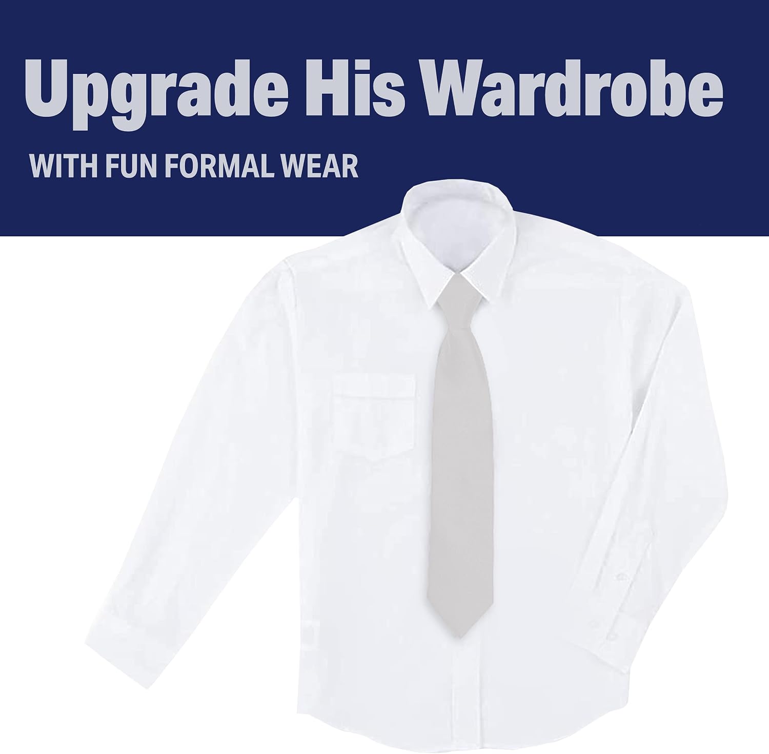 Ties For Boys - Self Tie Woven Boys Ties: Neckties For Kids Formal Wedding Graduation School Uniforms