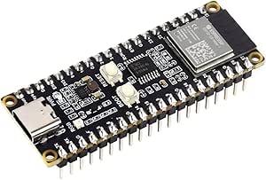 ESP32-C6 Microcontroller with Pre-soldered Header W-Fi 6 Development ...