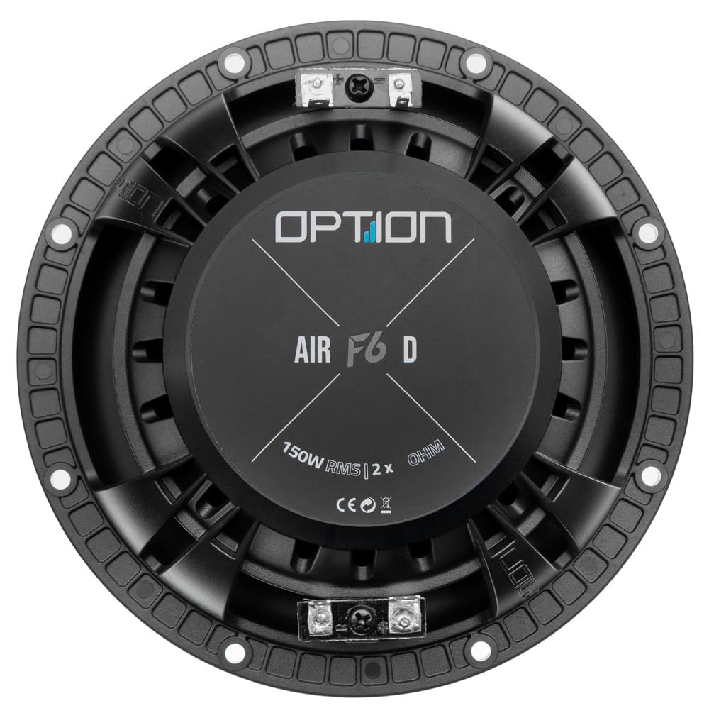 Option Subwoofer AIR-F6-D2 compatible con BMW Z3 Coupé (1995-2002 con sistema de sonido H/K de fábrica) - Kit de subwoofer de repuesto para mayor dinámica, precisión y presión