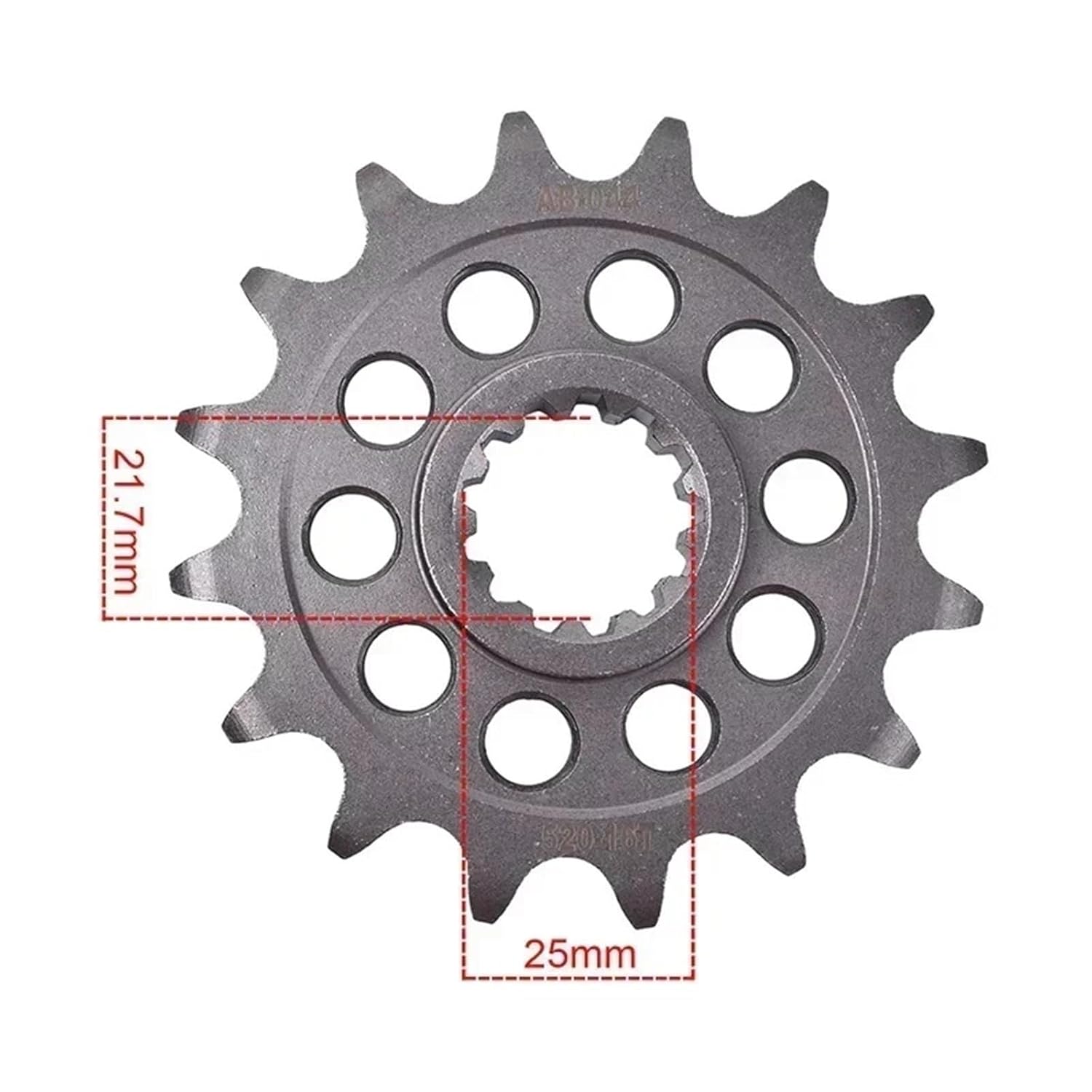 1pc 520 16T 17T Front Sprocket Gear Staring Wheel Cam for NC750 NC750S NC750SD NC750XD NC750D Integra DCT 2014-2020 NC 750(16T)