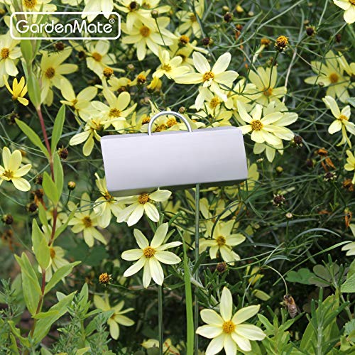GardenMate 50-Pack Weatherproof Large Zinc Metal Plant Labels, Height 11.5", Label Area 3 1/2 x 1 1/4" by GardenMate - Image 3