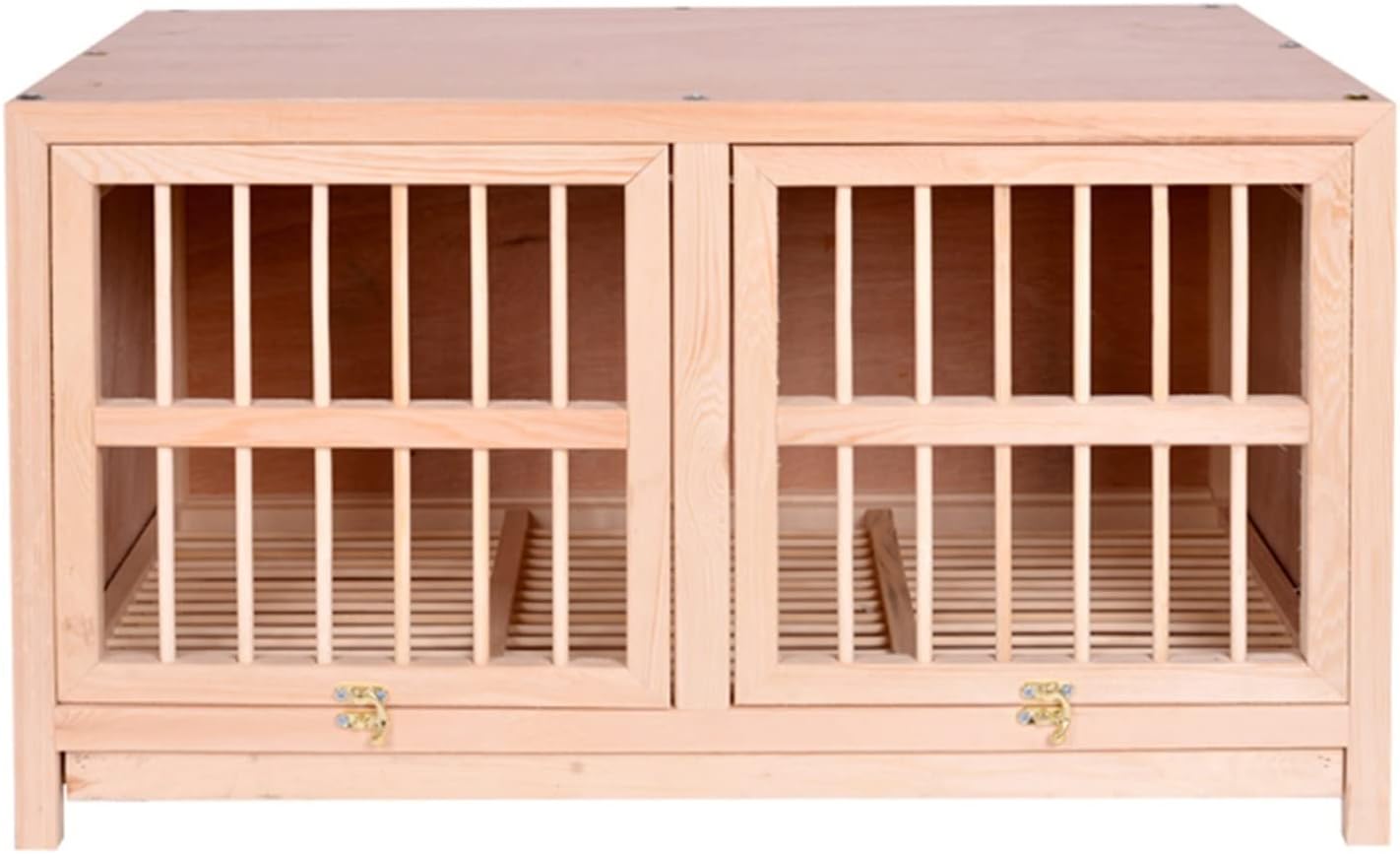 Bird House Bird cage,Pigeon Cage Solid Wood - Comfortable Flip Door Pigeon Nesting Box for Pairing - Multiple Sizes - Ideal Pet Bird House, Rest & Nest