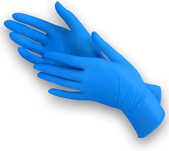 Green Direct Nitrile Disposable Gloves | Food Prep Kitchen Cooking and Cleaning Gloves Disposable Latex Free, and Powder Free Pack of 100
