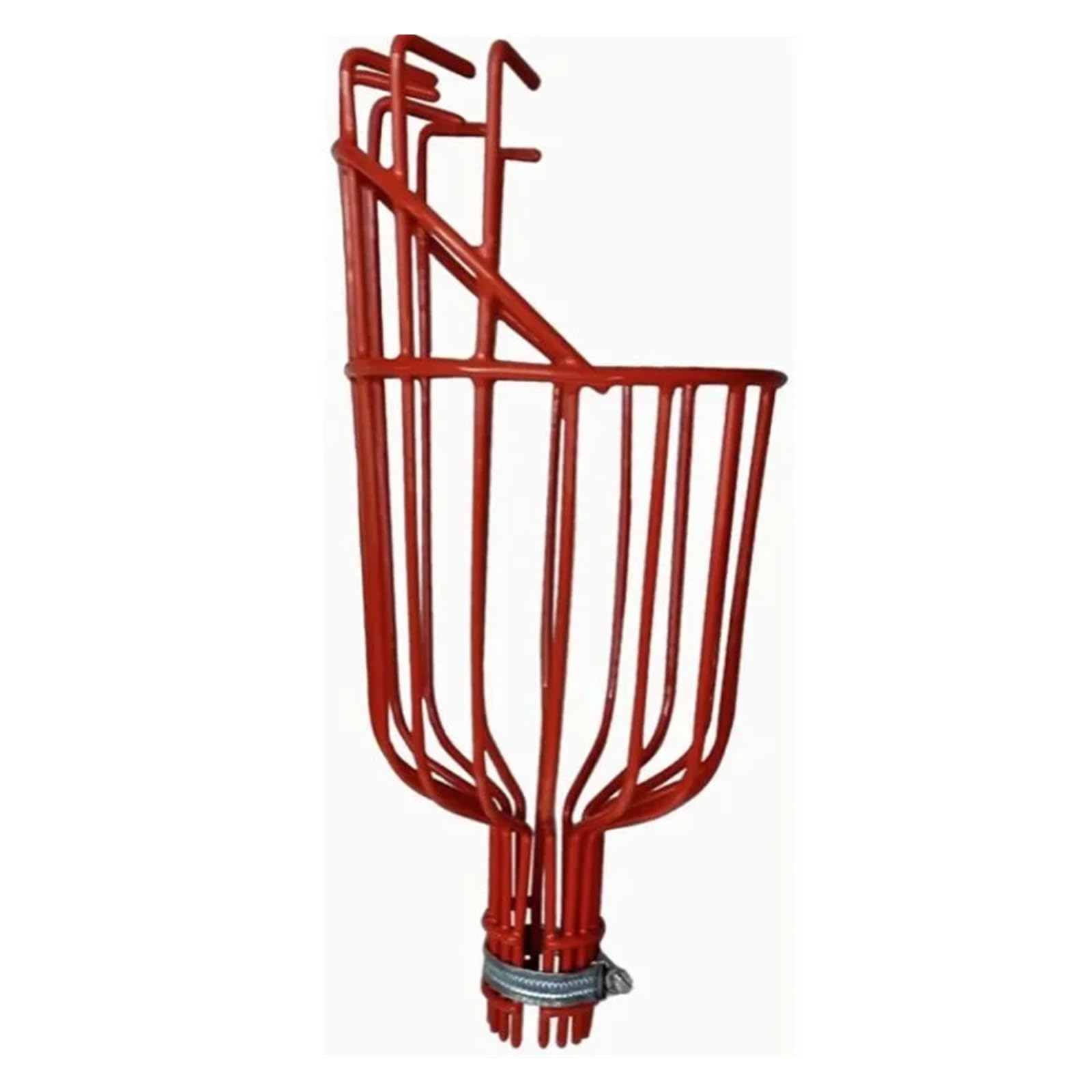 Raccoglitore leggero per alberi, Asta telescopica rossa for raccoglitrice di frutta staccabile for il giardinaggio domestico della fattoria del giardino frutteto mele