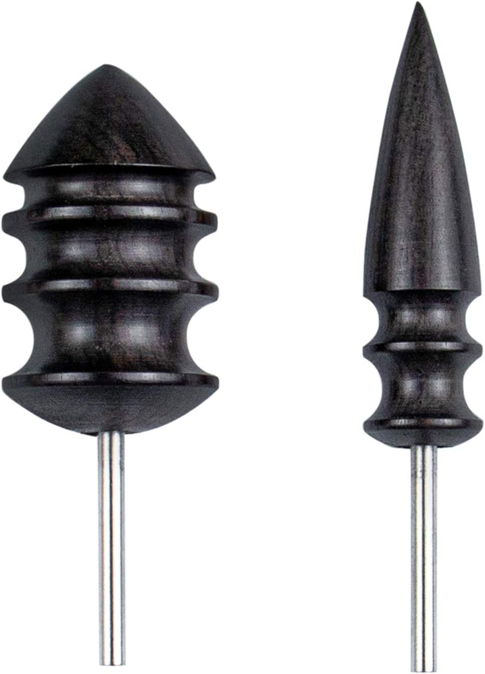 AUEAR, 2 Pack Leather Burnished Bits for Rotary Burnisher Tools PU Leather Burnishing Tool Tips for Clean Edges of DIY Leather Crafts Projects