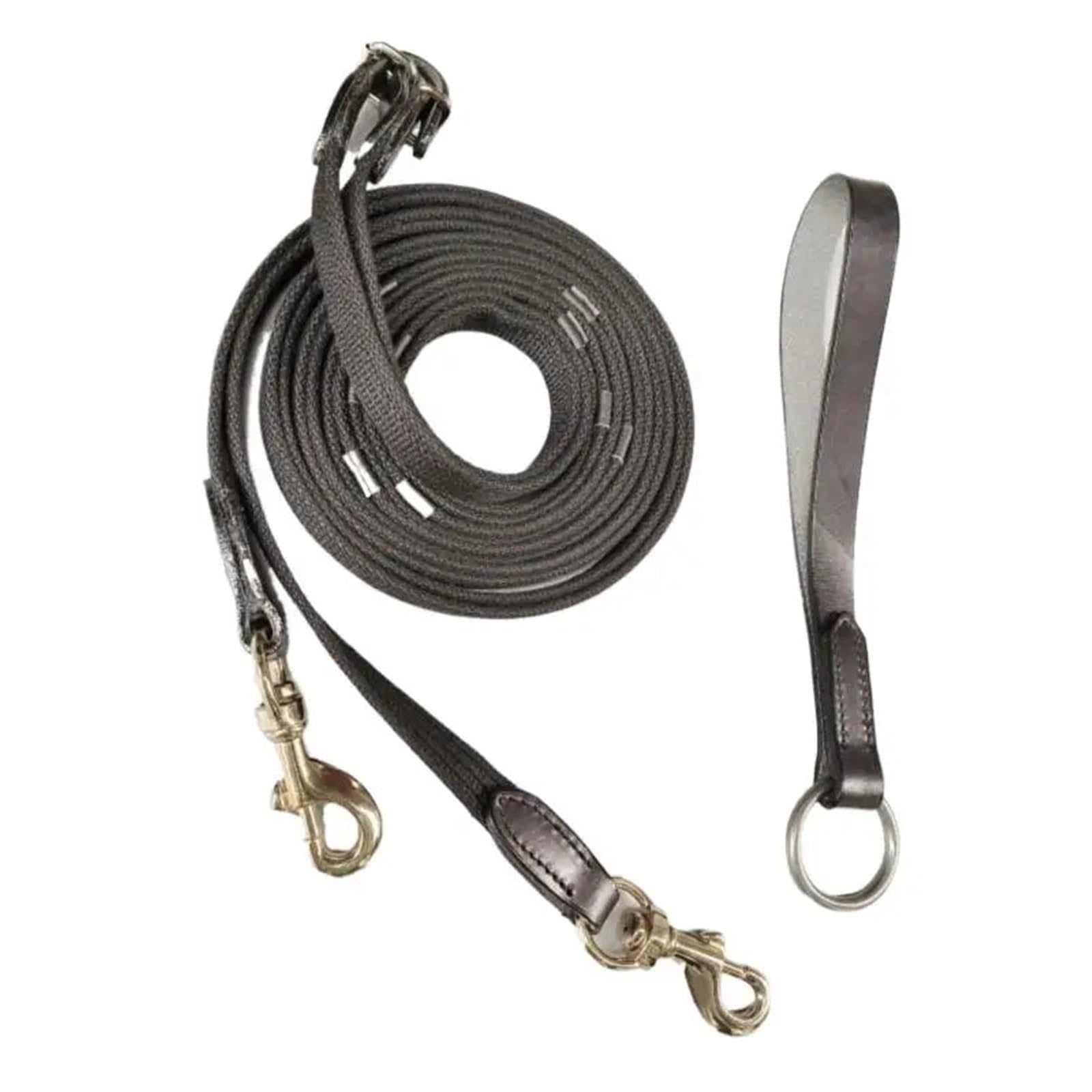 Riendas Riendas de Caballo, Accesorio Ecuestre, riendas de Entrenamiento for Montar a Caballo, arnés de Caballo, Gancho de latón, equitación